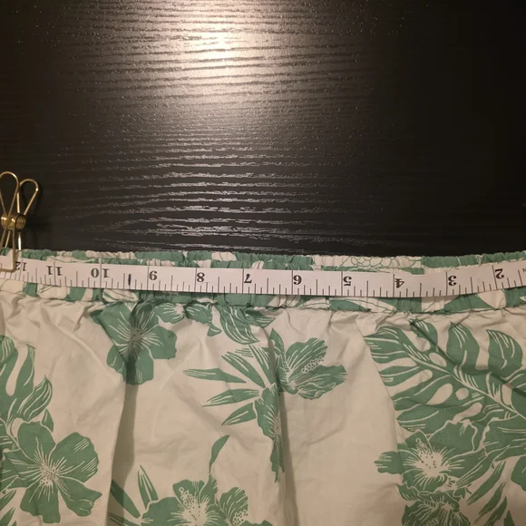 American Eagle Outfitters Green Floral Crop Top - Picture 5 of 6